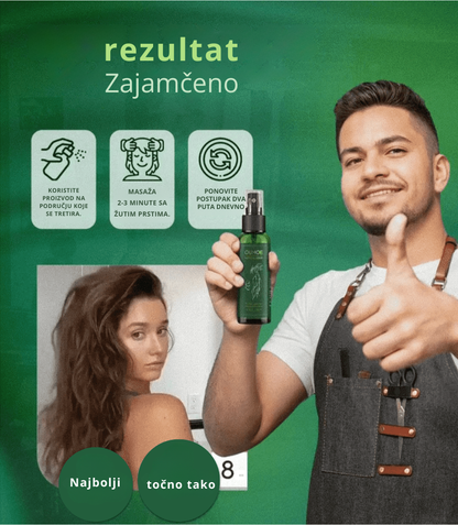 Elhoe Hair Growth - 2x1: Kontrola rasta i gubitka kose - 100% prirodno